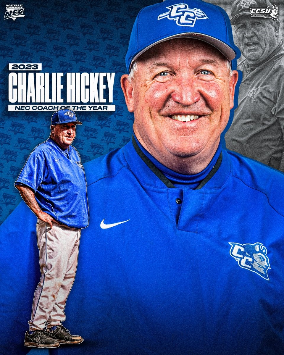 Charlie Hickey, NEC Coach of the Year